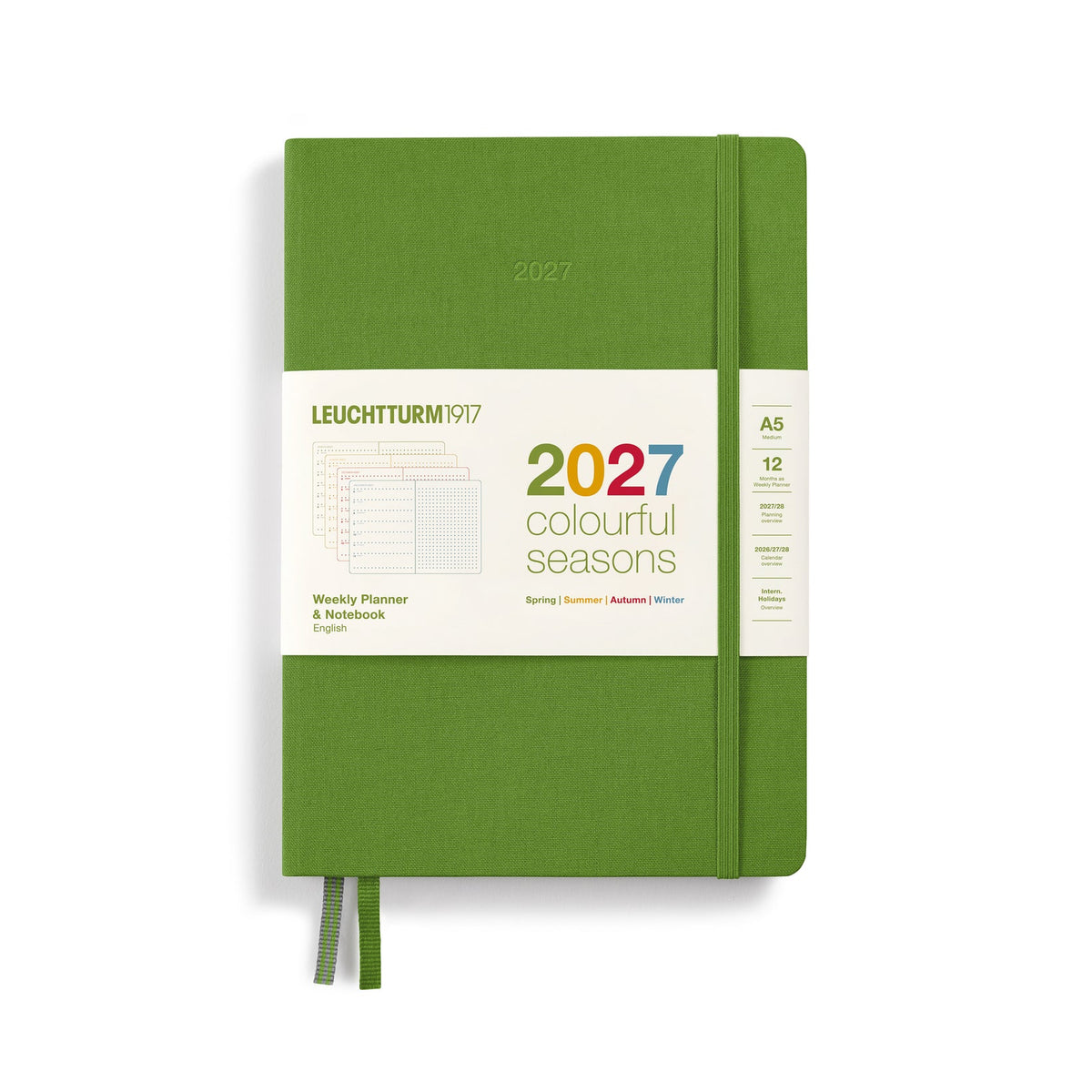 2027 A5 Colorful Seasons Weekly Planner & Notebook · Leuchtturm1917