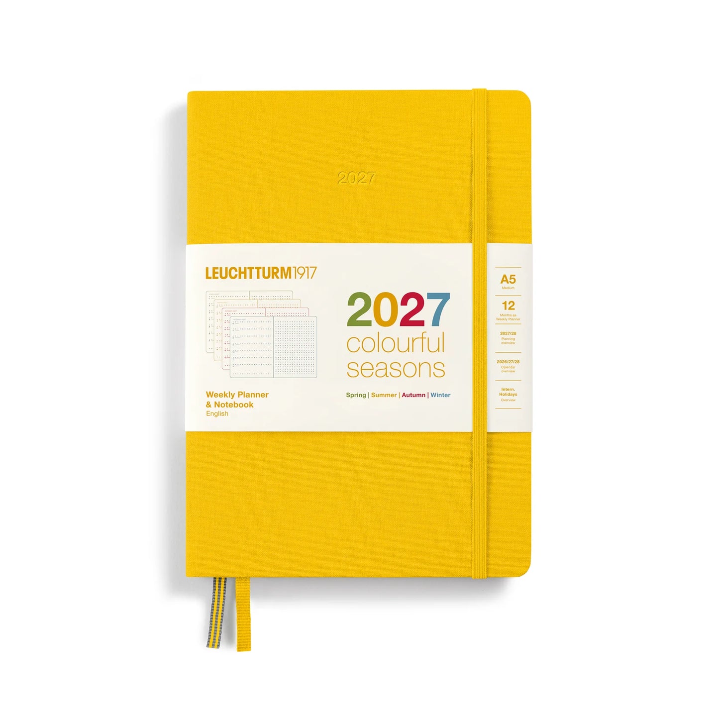 2027 A5 Colorful Seasons Weekly Planner & Notebook · Leuchtturm1917