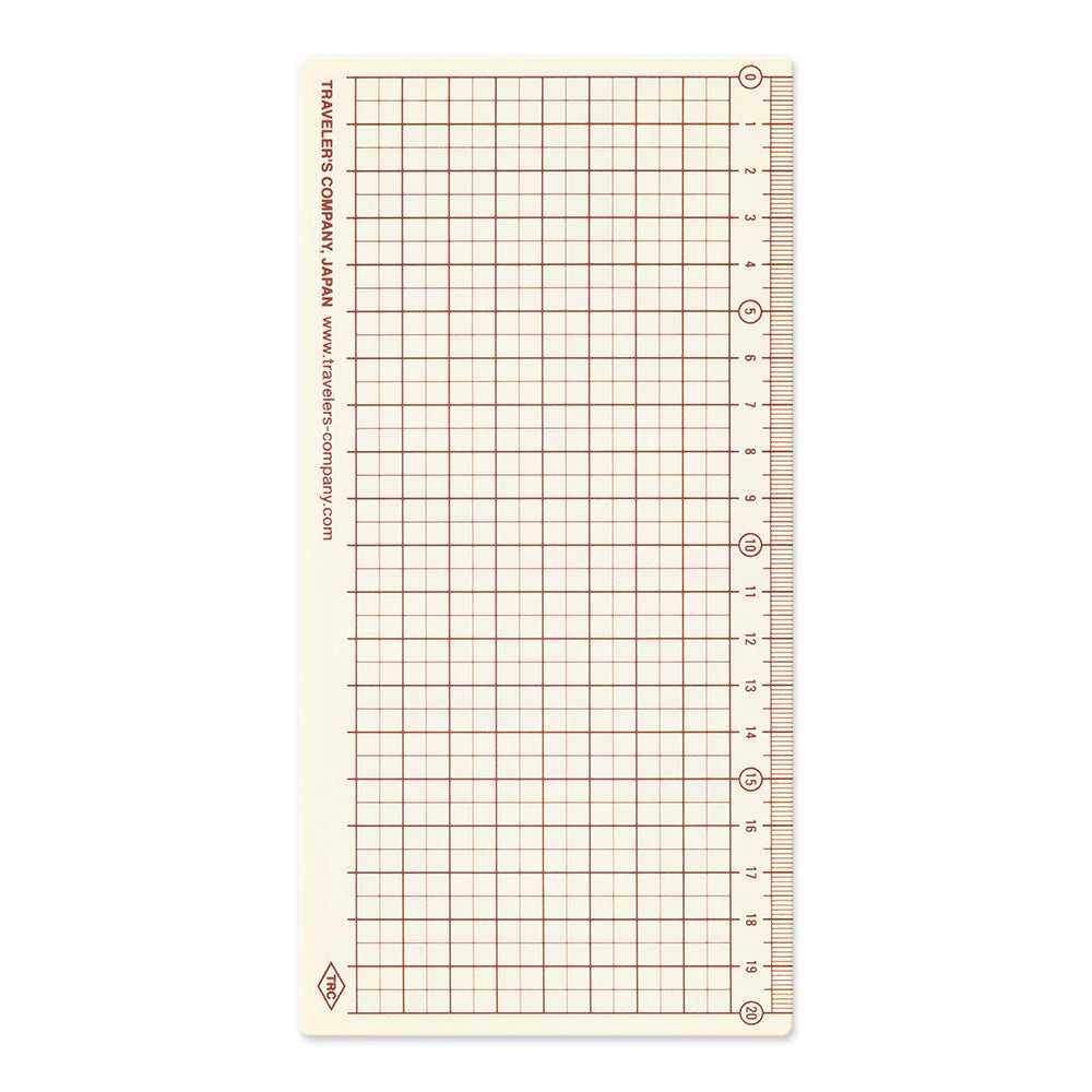 2025 TRAVELER'S Diary Plastic Sheet (Regular Size)