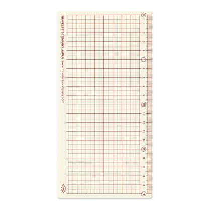 2025 TRAVELER'S Diary Plastic Sheet (Regular Size)