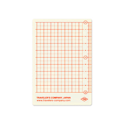 2025 TRAVELER'S Diary Plastic Sheet (Passport Size)