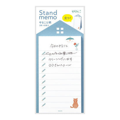 To-Do List Vertical Stand Memo Pad · Midori