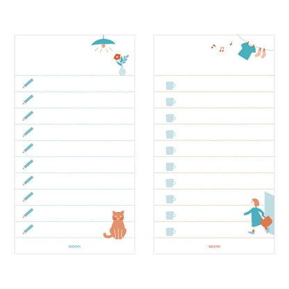 To-Do List Vertical Stand Memo Pad · Midori