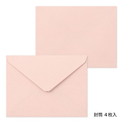 Strawberry Letterpress Die-Cut Letter Set · Midori
