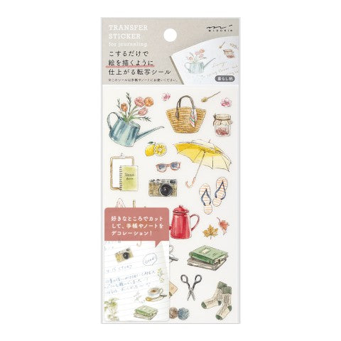 Midori Transfer Sticker Sheet - Tools for Living