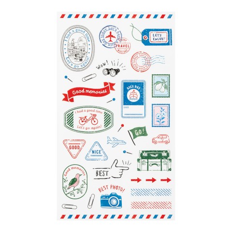 Midori Transfer Sticker Sheet - Postage