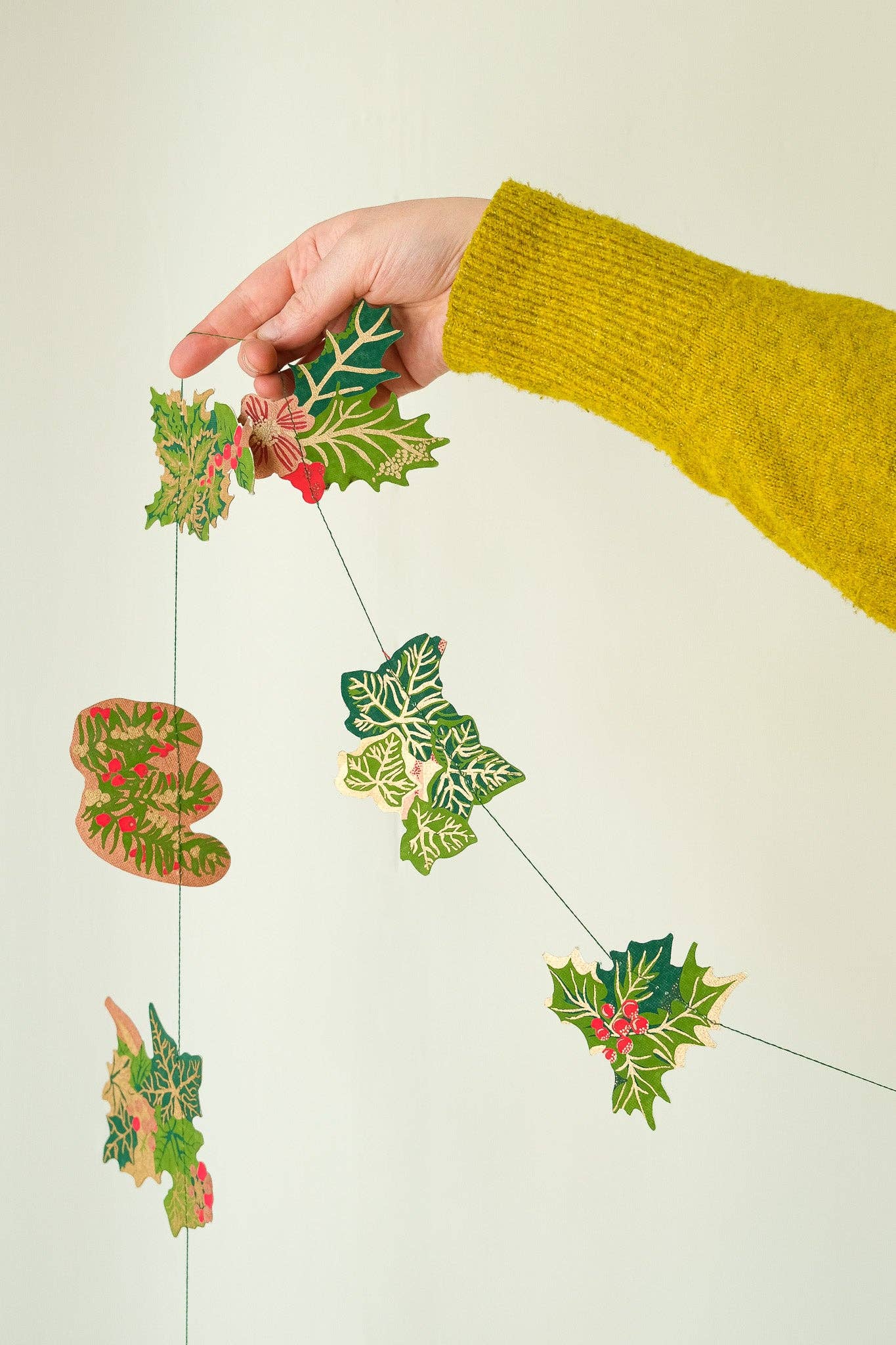 Holly and Ivy Sewn Garland · East End Press