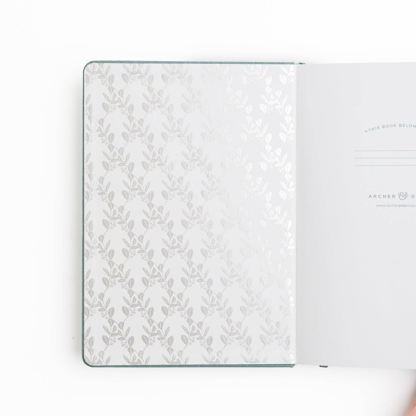 Limited Edition Eucalyptus Notebook · Archer & Olive