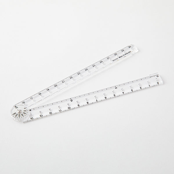 30cm Transparent Multi-Ruler · Midori
