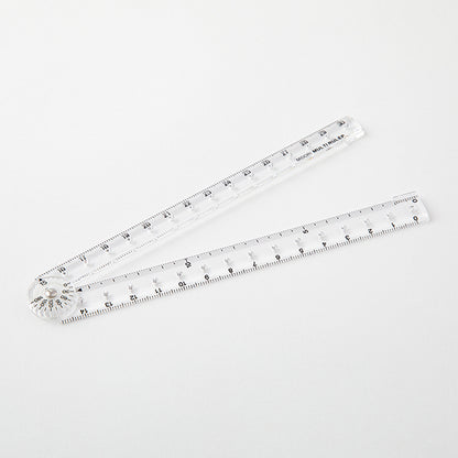 30cm Transparent Multi-Ruler · Midori