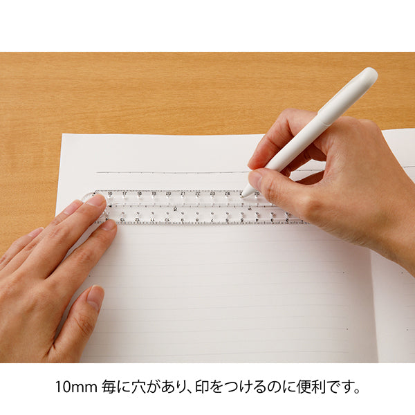 30cm Transparent Multi-Ruler · Midori