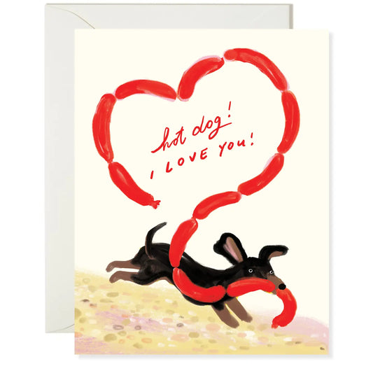 Hot Dog Love Card · Karen Schipper