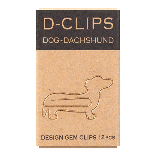 Dachshund Dog Mini Clips Box · Midori