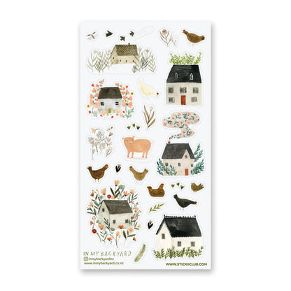 Little Farmhouse Sticker Sheet · STICKII