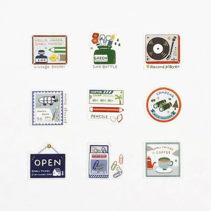 eric small things My Shop Sticker Flakes · Papier Platz