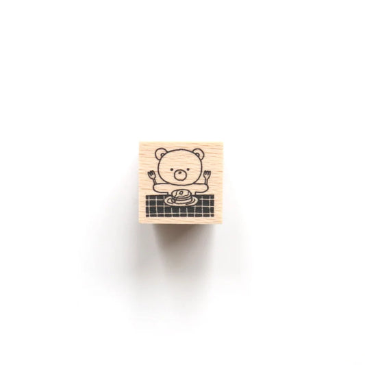 kumababy Itadakimasu Rubber Stamp · forme.