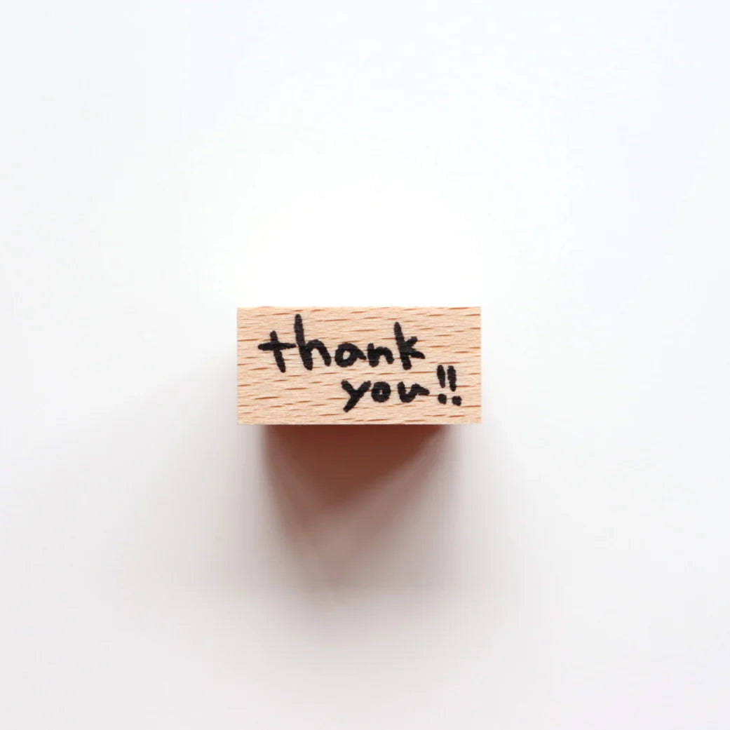 Thank You!! Rubber Stamp · forme.