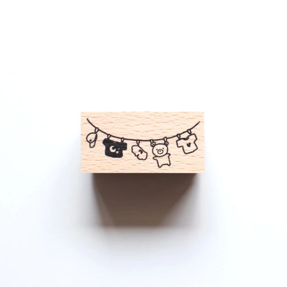 kumababy Laundry Rubber Stamp · forme.