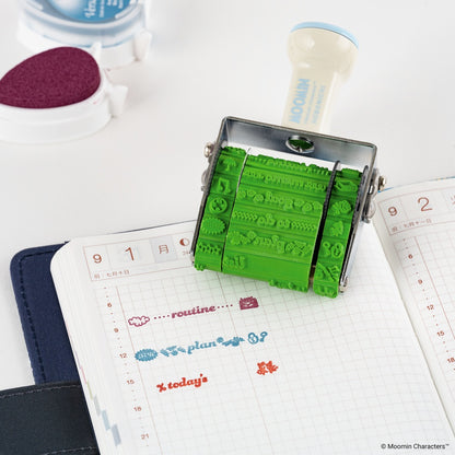 Moomin Rotating Stamp for the Techo · Hobonichi x Sanby