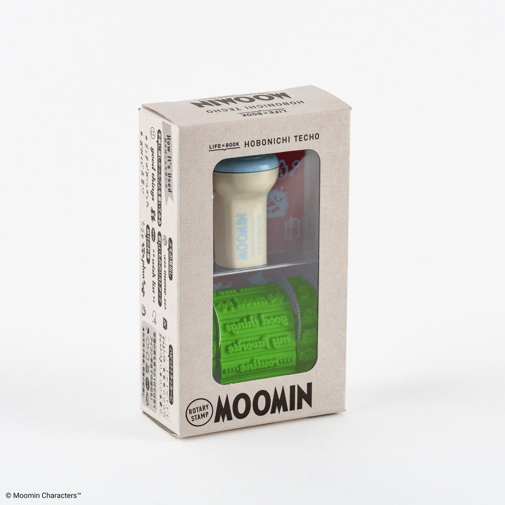 Moomin Rotating Stamp for the Techo · Hobonichi x Sanby