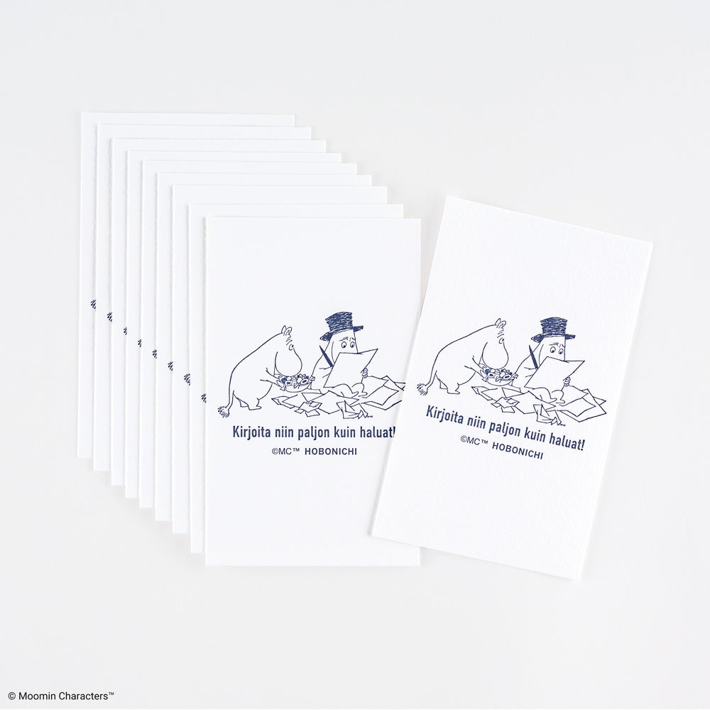 Moomin Ink-Absorbing Paper · Hobonichi