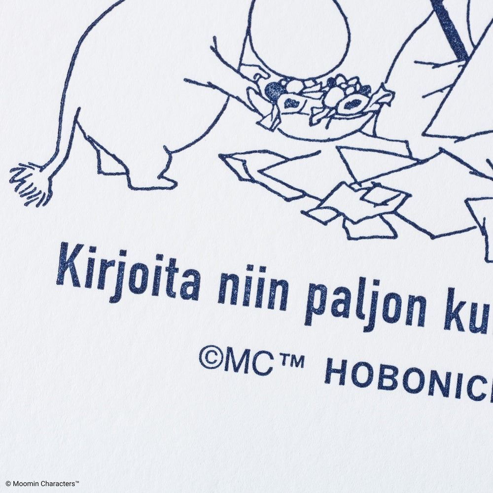 Moomin Ink-Absorbing Paper · Hobonichi