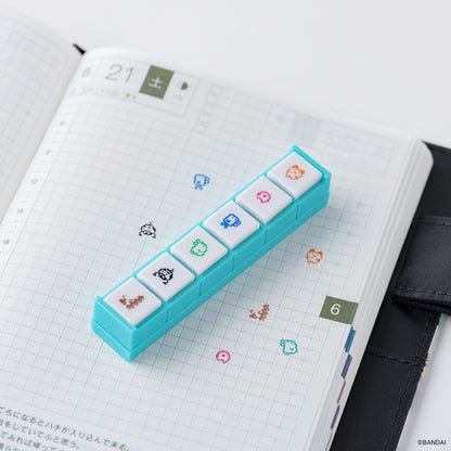 Kodomo no Kao x Hobonichi: Pochitto6 Push-Button Stamp · Hobonichi