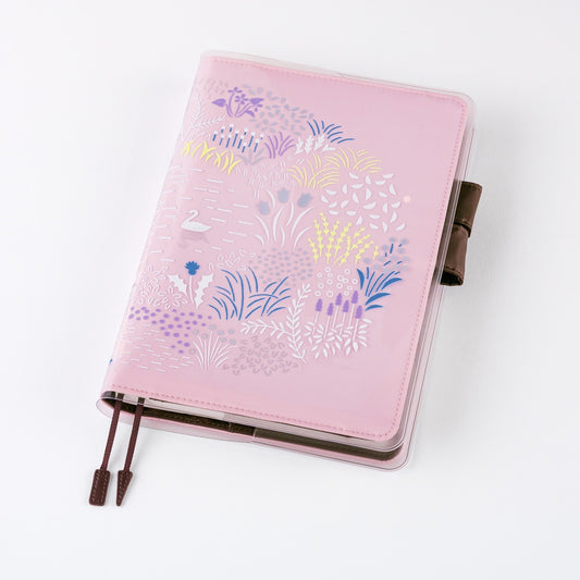 Yuri Sanae: Forest Lake《Clear Cover for A5 Fabric Cover》 · Hobonichi