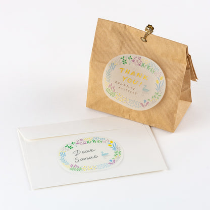 Yuri Sanae: See-Through Sticky Notes (Forest Lake) · Hobonichi
