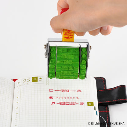 Sanby x Hobonichi: Rotating Stamp for the Techo - One Piece · Hobonichi