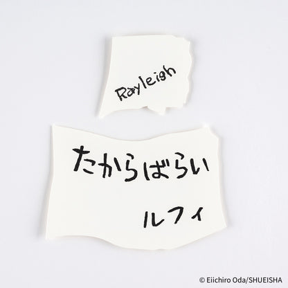 ONE PIECE magazine: Vivre Card & Treasure Tab Letterpress Printed Card · Hobonichi