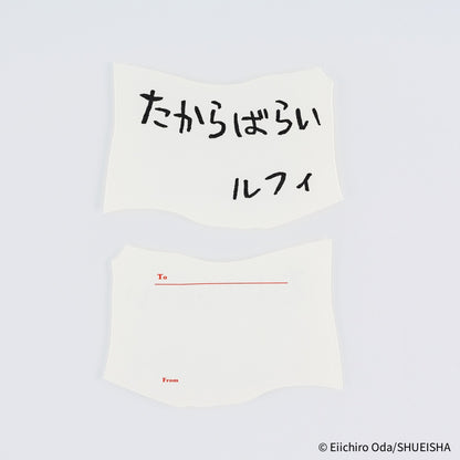 ONE PIECE magazine: Vivre Card & Treasure Tab Letterpress Printed Card · Hobonichi