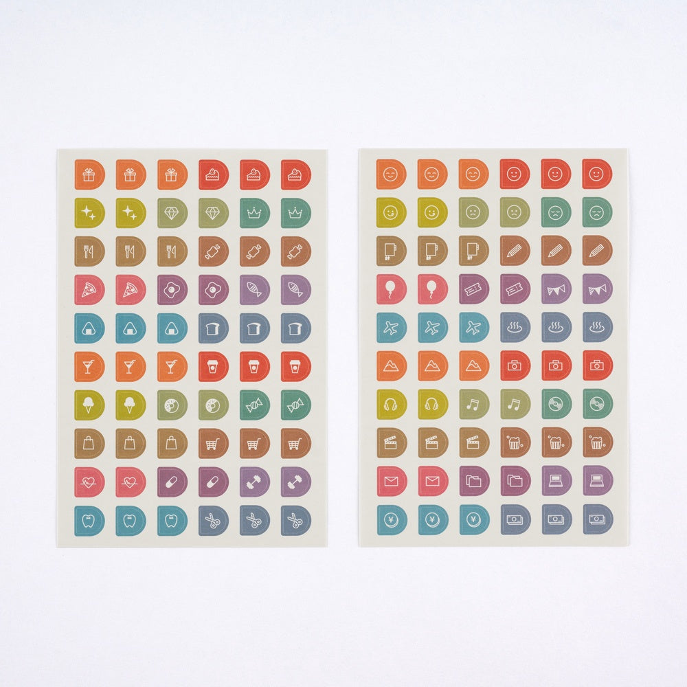 Hobonichi TSUKI no IRO: Schedule Sticker Set