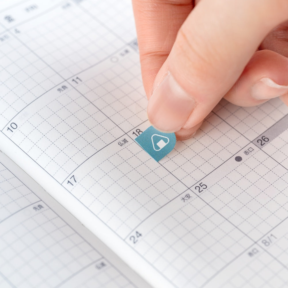 Hobonichi TSUKI no IRO: Schedule Sticker Set
