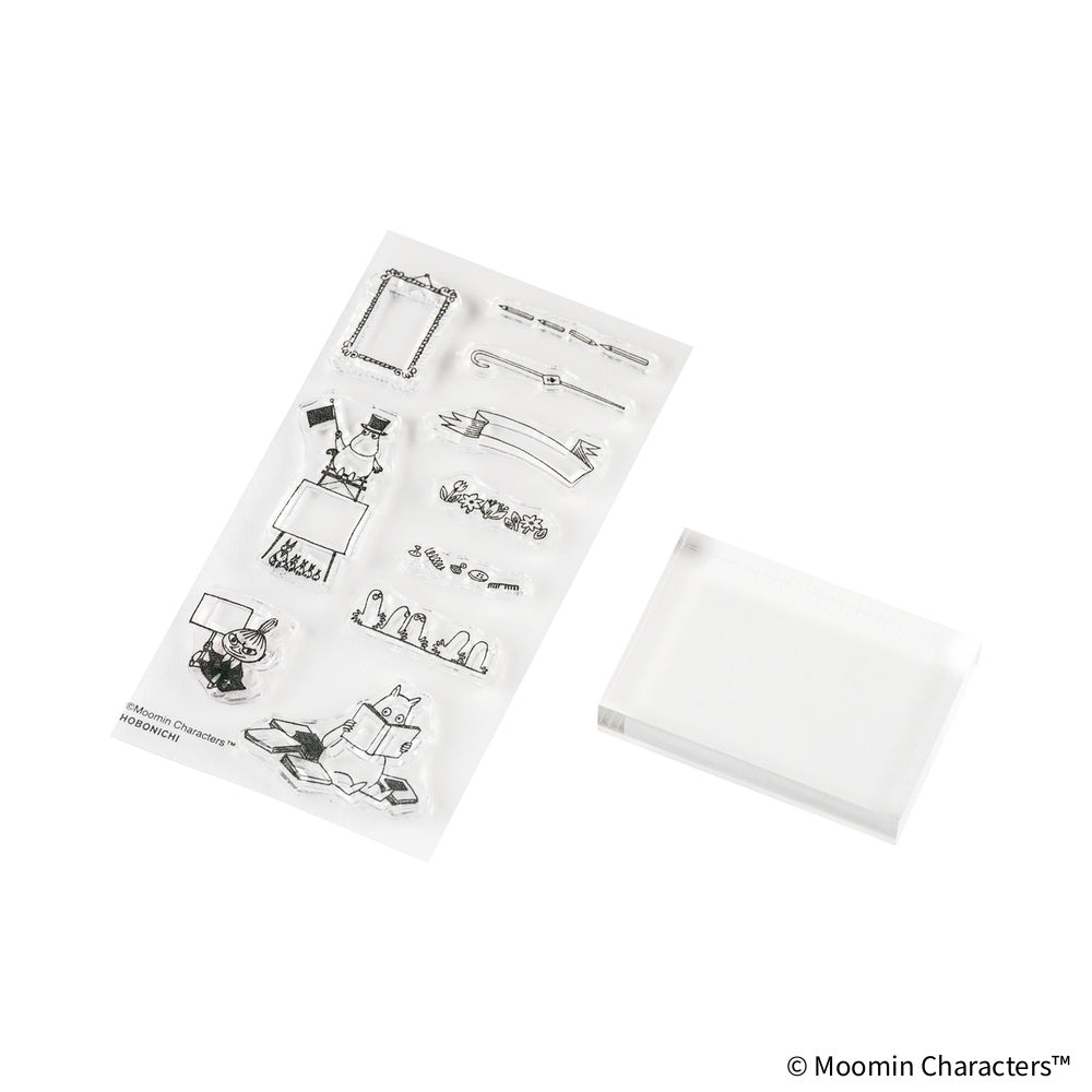 Moomin Frame Clear Stamp · Hobonichi