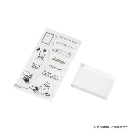 Moomin Frame Clear Stamp · Hobonichi