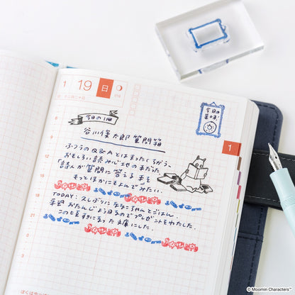 Moomin Frame Clear Stamp · Hobonichi