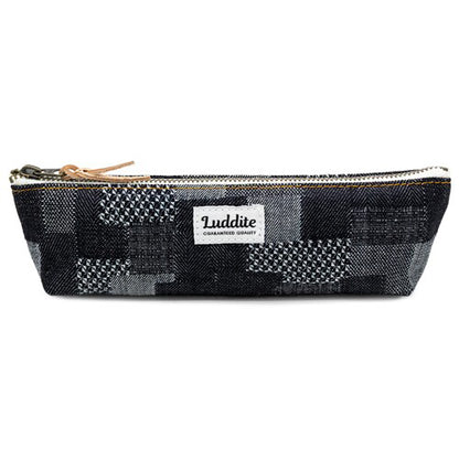 Patchwork Kurashiki Canvas Boat Pen Case · LUDDITE