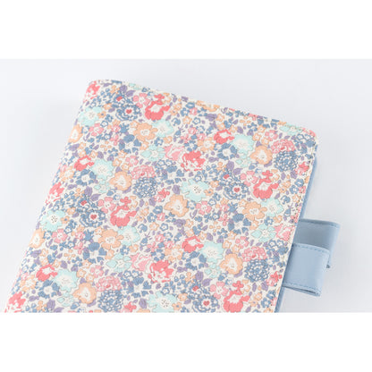 Liberty Fabrics: Michelle · A5 Cousin Cover for Hobonichi Techo