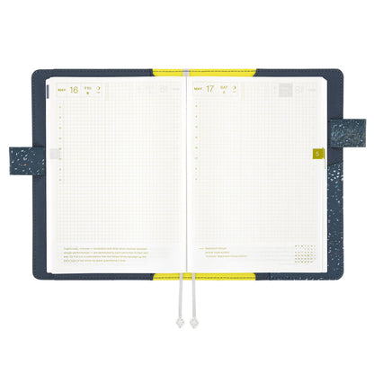 Hiroko Kubota: The Tone of Illuminated Flowers · A5 Cousin Cover for Hobonichi Techo