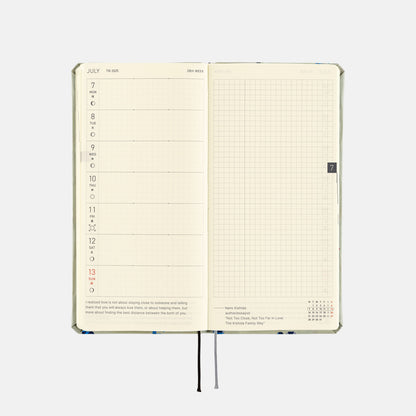 Bow & Tie: Snake Toy · 2025 Japanese Hobonichi Techo Weeks