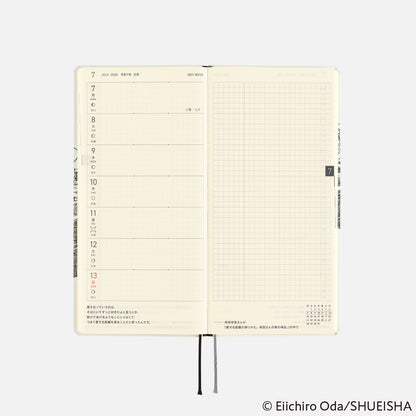 ONE PIECE magazine: Straw Hat Luffy (Ivory) · 2025 English Hobonichi Techo Weeks