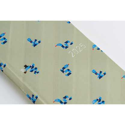 Bow & Tie: Snake Toy · 2025 English Hobonichi Techo Weeks Mega