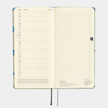 Bow & Tie: Snake Toy · 2025 English Hobonichi Techo Weeks Mega