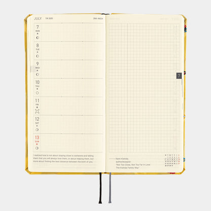 Bow & Tie: Sushi · 2025 English Hobonichi Techo Weeks Mega