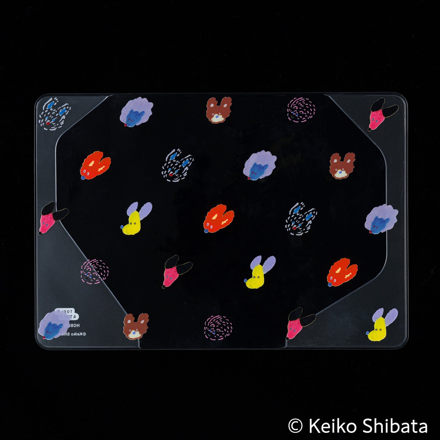 Keiko Shibata: Dog Ears Fluttering in the Wind · Hobonichi Cover for A6 Fabric Cover