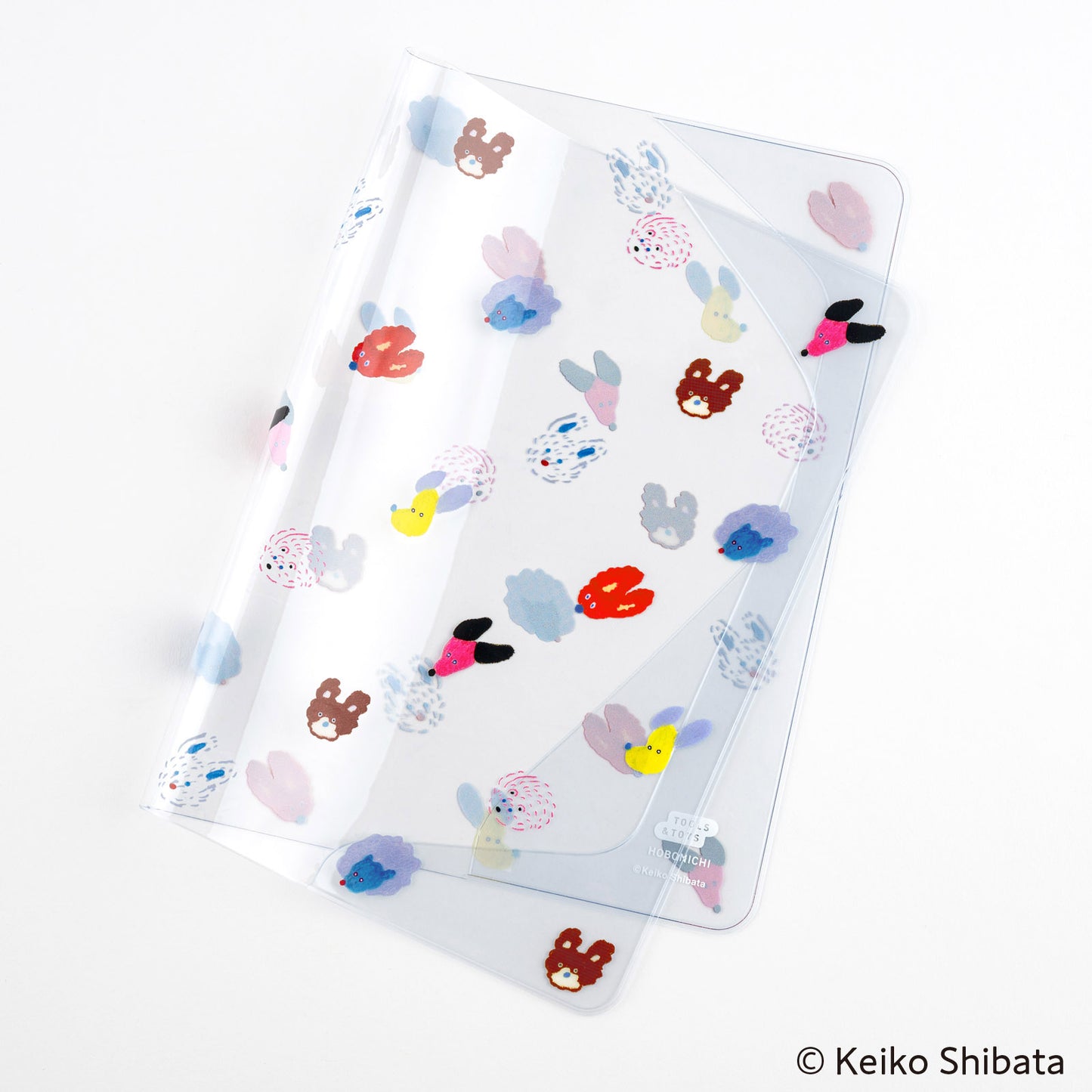 Keiko Shibata: Dog Ears Fluttering in the Wind · Hobonichi Cover for A5 Fabric Cover