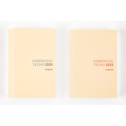 2025 Hobonichi Techo Japanese Original Book (January Start)