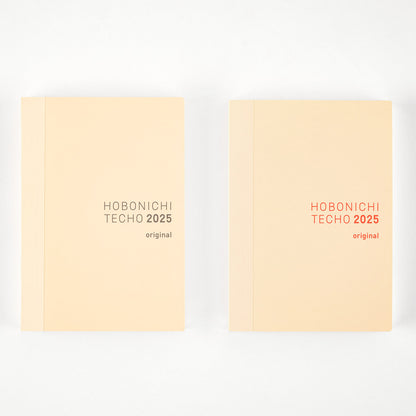 2025 Hobonichi Techo Japanese Original Book (January Start)