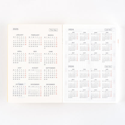 2025 Hobonichi Techo English Original Book (January Start)